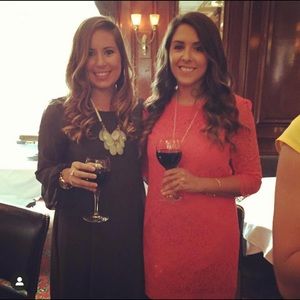 Coral Cynthia Steffe Shift Dress